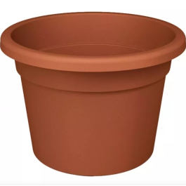 Nicoli Arkè Vaso Moderno In Polipropilene, Salvia, 26 Cm – Design Conico Con Serbatoio D'Acqua, Made In Italy - 2